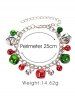 Christmas Colorful Bell Bracelet -  