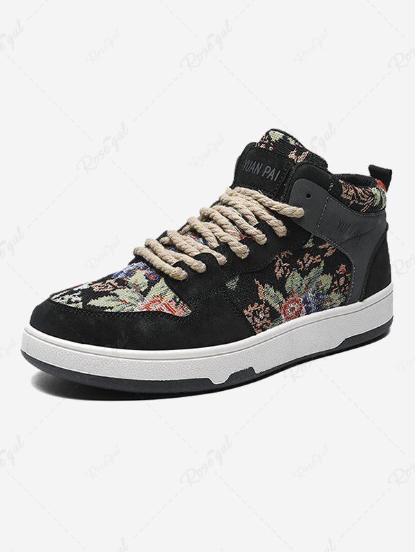 Chaussures de Skate Mi-Hautes à Lacets Noir EU 41