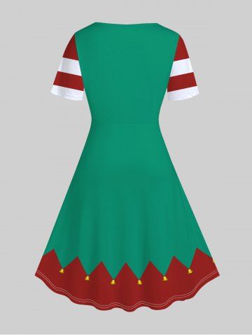 Rosegal plus clearance size christmas dresses