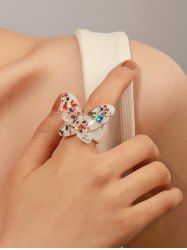 Butterfly Acrylic Ring -  