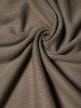 Textured Two Tone Color Mock Pocket Frilled Long Sleeve Top -  