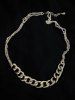 Punk Metal Chain Necklace -  