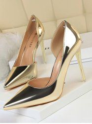 Pointed Toe High Heel Pumps -  