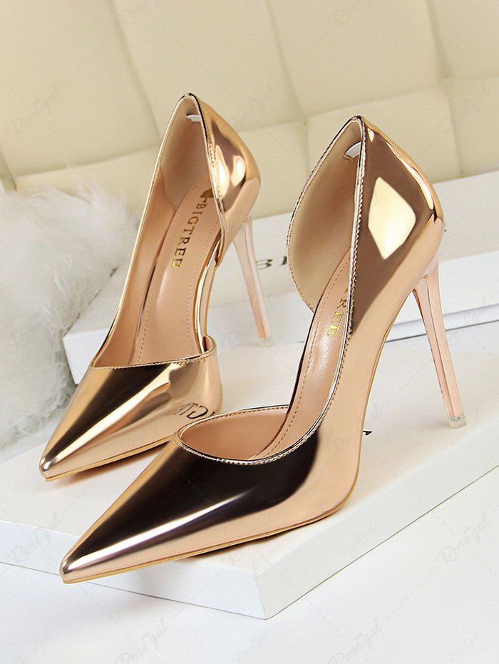 Shops Pointed Toe High Heel Pumps  