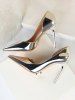 Pointed Toe High Heel Pumps -  