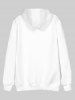 Kids Snowflake Letter Print Christmas Hoodie -  