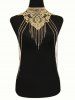Lace Layered Choker Body Chain -  