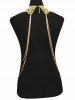 Lace Layered Choker Body Chain -  