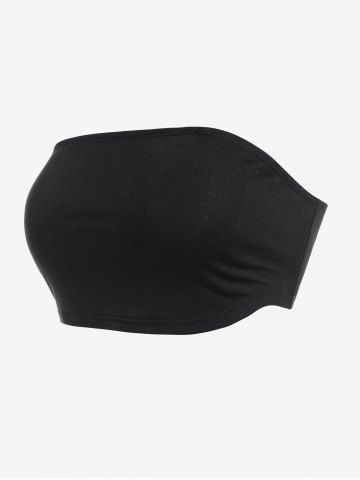 Gothic Basic Cropped Tube Top