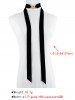 Elegant Wide Velvet Long Wrap Choker Necklace -  