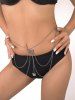 Butterfly Decor Waist Chain -  