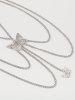 Butterfly Decor Waist Chain -  