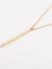 Rose Butterfly Decor Body Chain -  