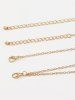 Rose Butterfly Decor Body Chain -  