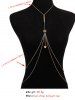 Rose Butterfly Decor Body Chain -  