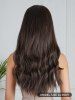 Brown Mixed Color Long Wavy Synthetic Wig -  