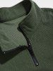 California Letter Embroidered Pullover Corduroy Jacket -  