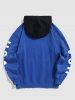 Star BOSTON Graphic Colorblock Thermal Fleece Lined Hoodie -  