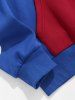 Star BOSTON Graphic Colorblock Thermal Fleece Lined Hoodie -  