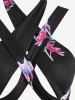 Floral Criss Cross Tied Archie Top -  