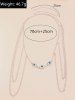 Eyes Decor Layered Waist Chain -  