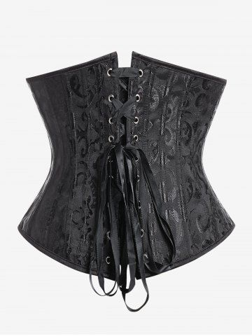 Gothic Boning Lace-up Underbust Corset
