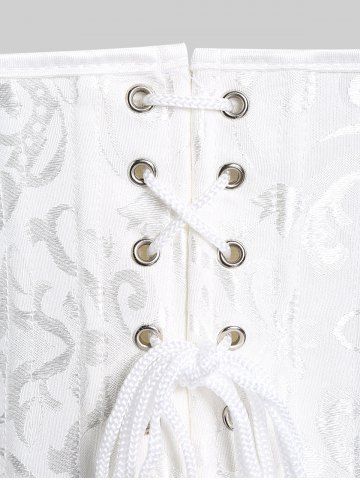 Gothic Boning Lace-up Underbust Corset