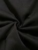 Landscape Colorblock Vintage Fleece Thermal Lined Sweatshirt -  