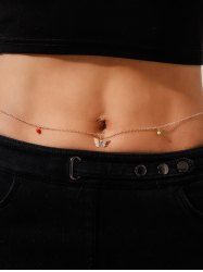 Butterfly Bead Pendant Waist Chain -  