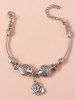 Vintage Rose Charm Carp Bracelet -  