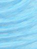 Débardeur Teinté Plissé 2 en 1 Grande Taille - Bleu clair M | US 10