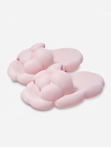 Solid Color Soft Cloud Slippers