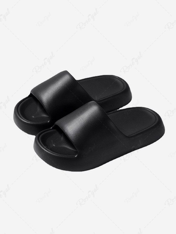Buy Couple Solid Cloud Slippers  