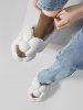 Solid Color Soft Cloud Slippers -  