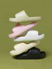 Couple Solid Cloud Slippers -  