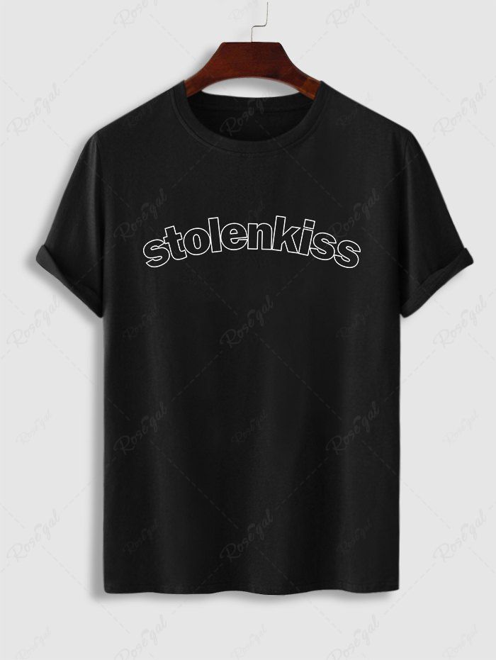 Best Stolenkiss Pattern Short Sleeves T-shirt  