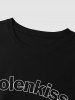 Stolenkiss Pattern Short Sleeves T-shirt -  