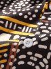 Graphic Print Vintage Short Sleeves Casual Shirt -  