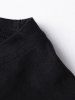 Letter Print Round Neck Long Sleeve Graphic T Shirt -  