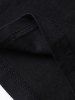 American Flag Letter Print Round Neck Long Sleeve Graphic T Shirt -  