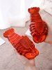 Couple Lobster Shaped Slippers -  