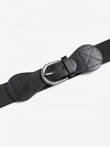 Plus Size Rings Belted Culotte Pants