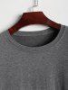 Solid Color Basic Short Sleeves T-shirt -  