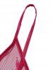 Sheer Flower Lace Backless Lingerie Set -  
