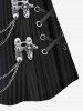 Gothic 3D Print Cami Top (Adjustable Straps) -  