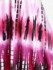 Plus Size O-ring Tie Dye Tank Top with Knot -  