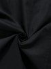 Streetwear Letter Note Patched Drawstring Beam Feet Pants -  