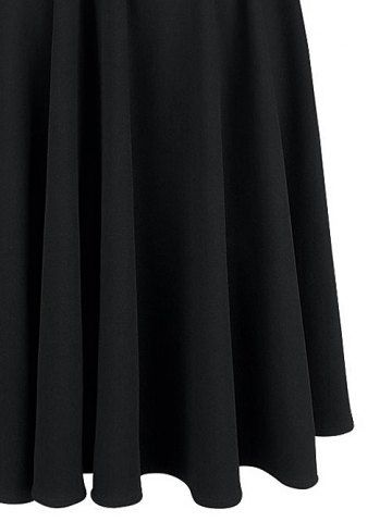 Plus Size&Curve Lace Panel Cutout Cocktail Dress