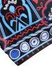 Plus Size Printed Padded Strap Boyshorts Tankini Swimsuit -  
