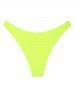 Honeycomb Textured Bikini Bottom -  